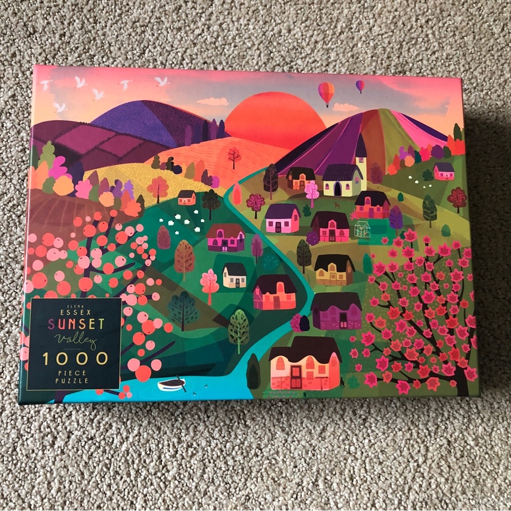 Essex Sunset Valley 1000 Piece Puzzle